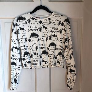 Zara girls long sleeve top